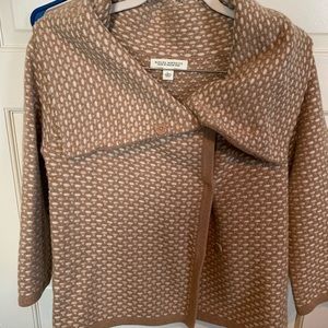 Retro style sweater jacket